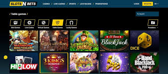 Experience The Thrill SlotsNBets Live Casino Games